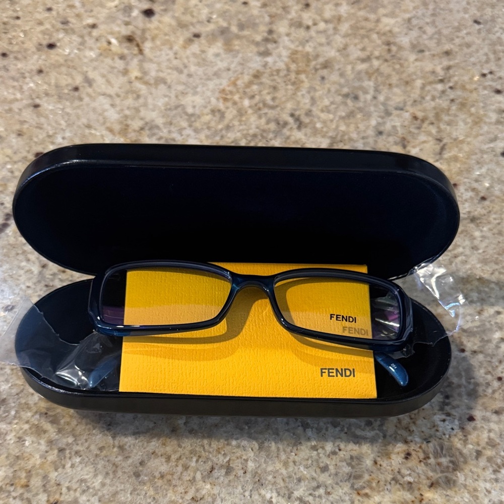 Fendi Navy Blue Eyeglasses - Picture 15 of 15